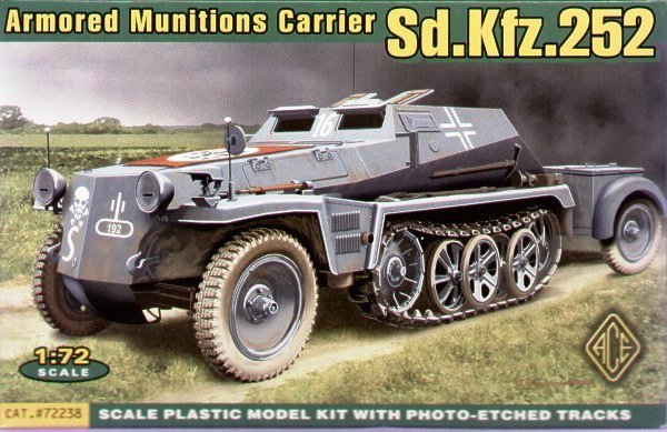 Armored Munitons Carrier Sd.Kfz.252 - 1:72 - ACE - 72238