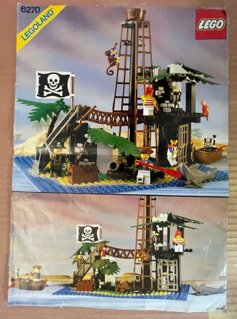 Forbidden Island - LEGO - 6270 - ANNO 1989 - NO BOX - USED