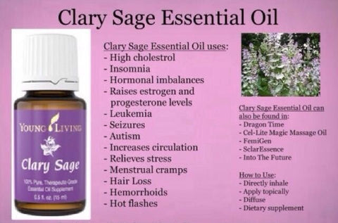 Oli Essenziali YOUNG LIVING - Salvia sclarea (Clary Sage) - 15ml - 33272