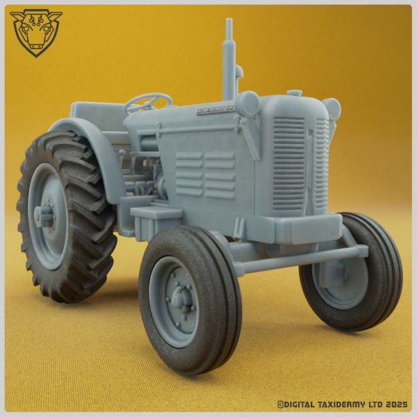 David brown airfield tractor - 3d model kits - 1:48 - 3DDB001