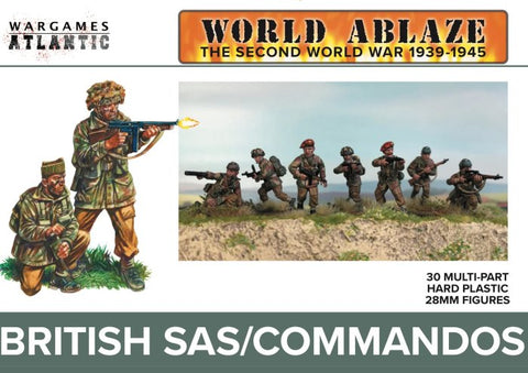 WARGAMES ATLANTIC -BRIT SAS/COMMANDOS - WAAWA005 - Wargames Atlantic - 28mm
