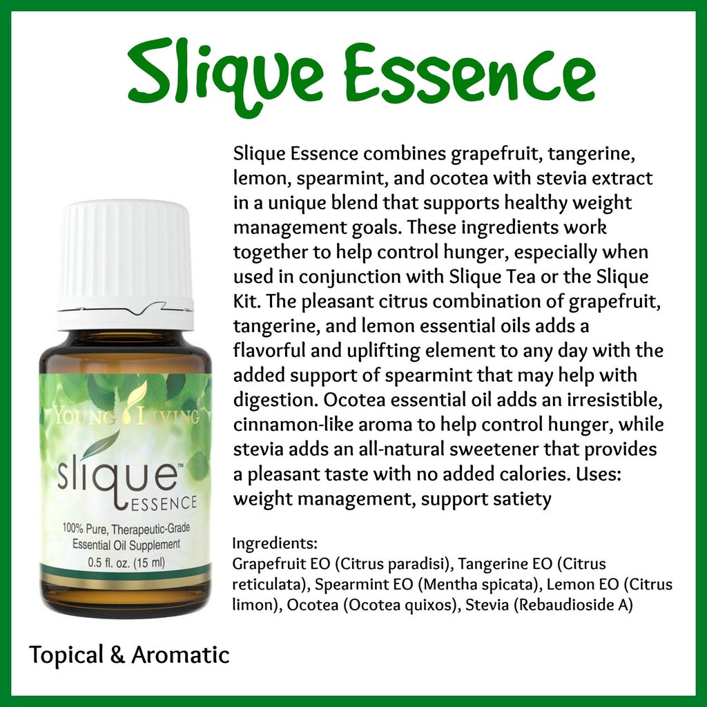 Oli Essenziali YOUNG LIVING - Essenza di Slique (Slique Essence) - 15ml - 33308