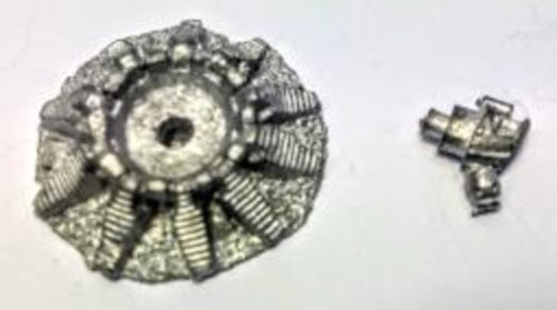 Space Marine Support Flame Thrower Drop Pods - 6mm - Epic