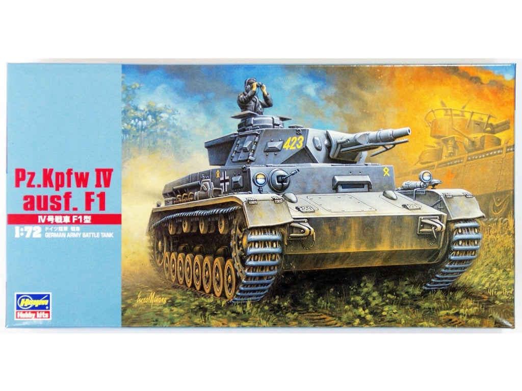 Pz Kpfw IV Ausf. F1 - 1:72 - Hasegawa - 31141