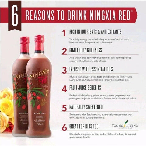 Oli Essenziali YOUNG LIVING - NingXia Red - 2 Bottiglie 750ml - 3042560