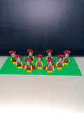 Roman centurions - Figure with Stand and Accessories x 9 - CP@