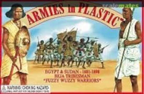 Beja Tribesman Fuzzy Wuzzy Warriors - 1:32 - Armies in plastic - 5441