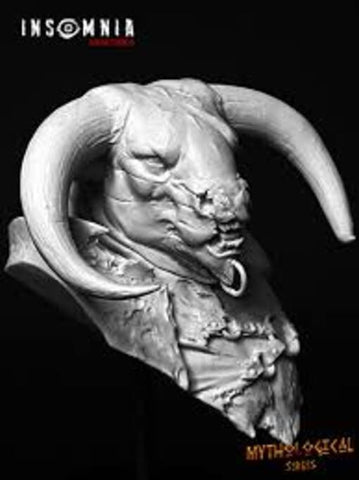 Minotaur - resin miniature - bust - 62x57mm - horror - mythology - Insomnia