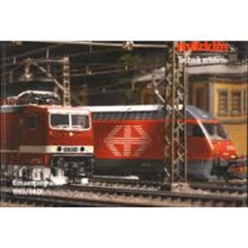Catalogo Marklin - 1993/1994 - USED - Complete production
