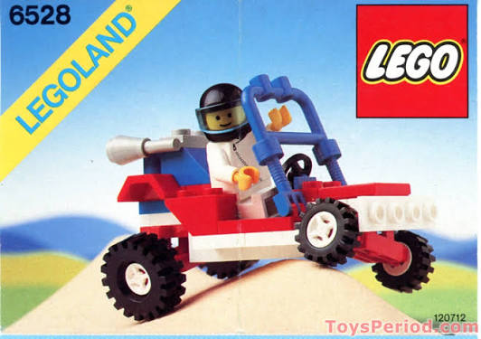 Sand storm race - LEGO - 6528 - ANNO 1989 - NO BOX - USED