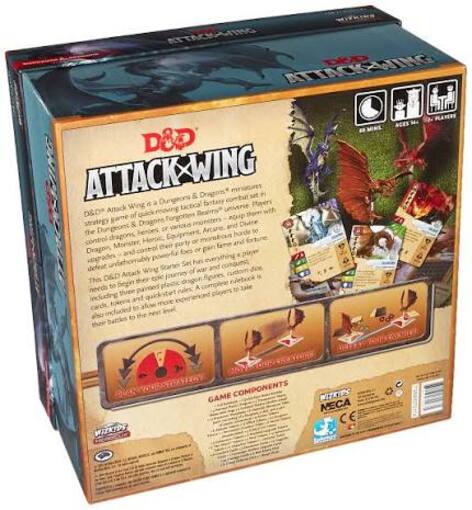 WizKids D&D Attack Wing: Starter Set - GOOD USED