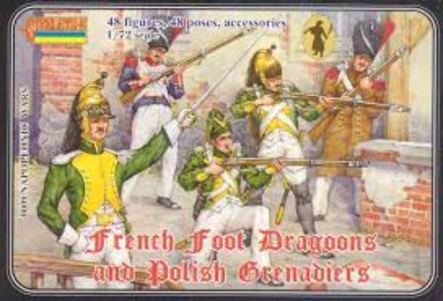 French Foot Dragoons and Polish Grenadiers - 1:72 - Strelets - 009