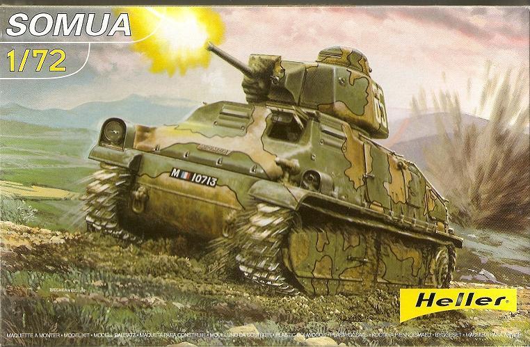 Somua S35 French tank - 1:72 - Heller - 79875