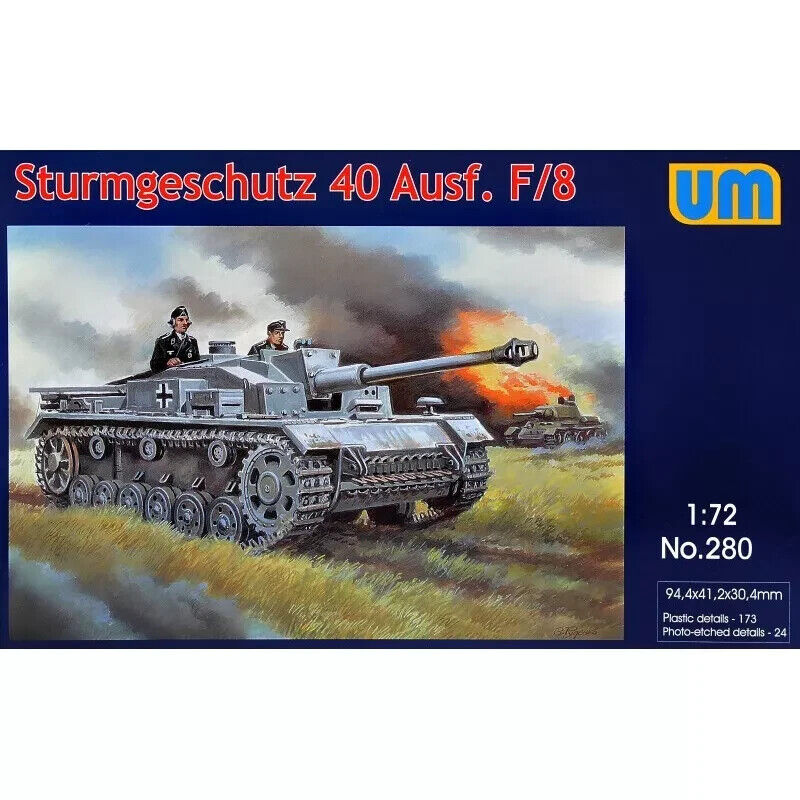 Sd.Kfz. 142/1 Sturmgeschütz III Ausf. F/8 - 1:72 - UM - 280