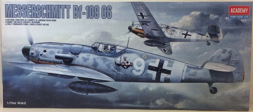Messerschmitt Bf109G-6 - 1:72 - Academy - 1670
