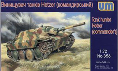 Tank hunter Hetzer (commander's) - 1:72 - UM - 356