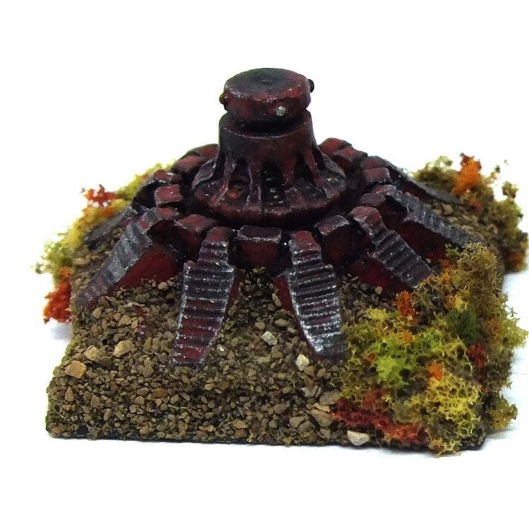 Space Marine Drop Pods Deployed - 6mm - Epic - UNPAINTED