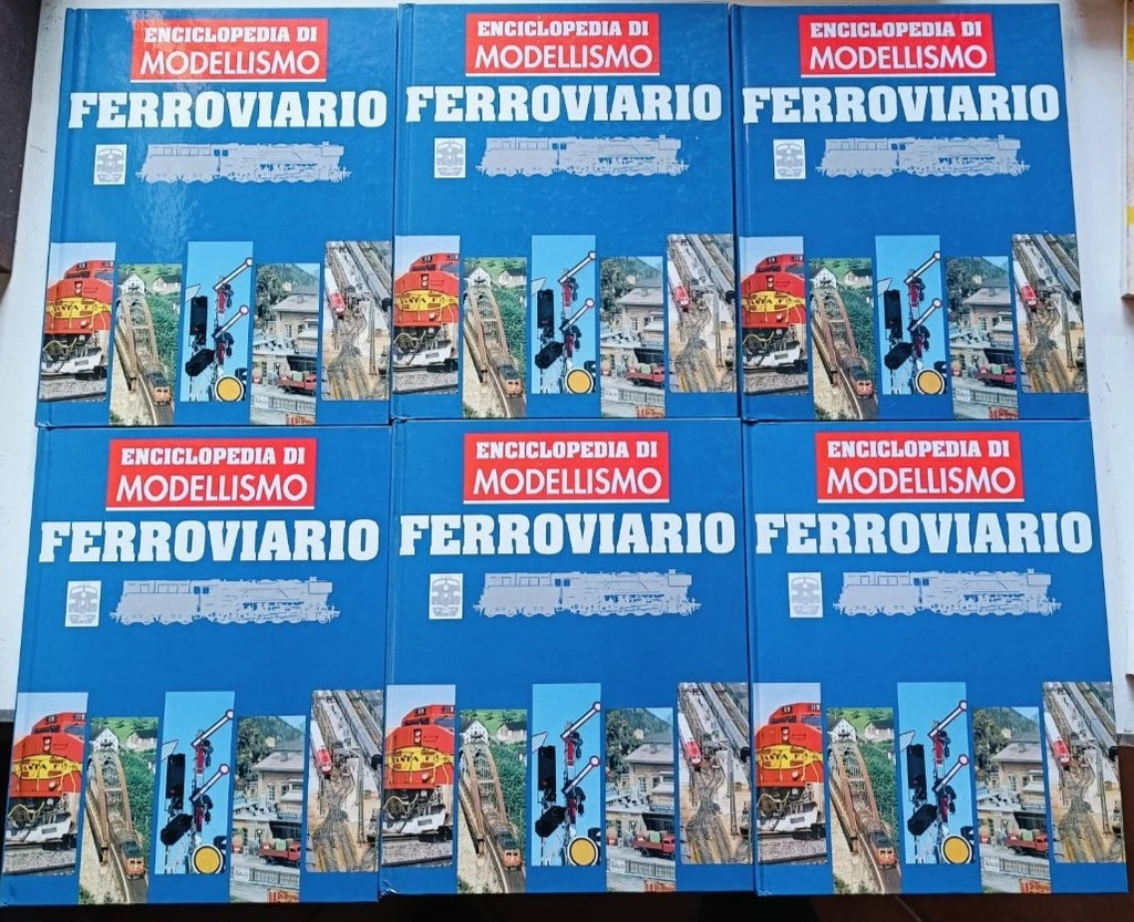 Enciclopedia di modellismo ferroviario - Opera completa - 1992 - Hobby & Work