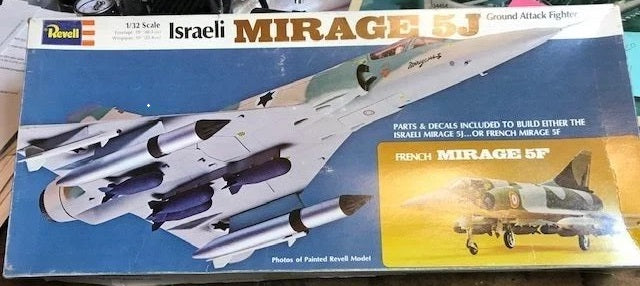 Israeli Mirage 5J / French Mirage 5F Ground Attack Fighter - 1:32 - Revell H155