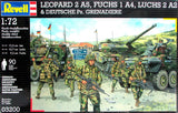 Leopard,Luchs,Fuchs PzGrenadier - 1:72 - Revell - 03200