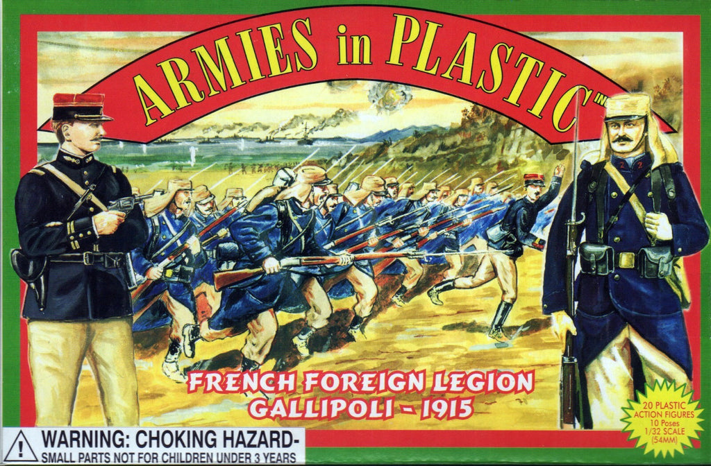 French foreign legion Gallipoli 1915 - 1:32 - Armies in plastic - 5419