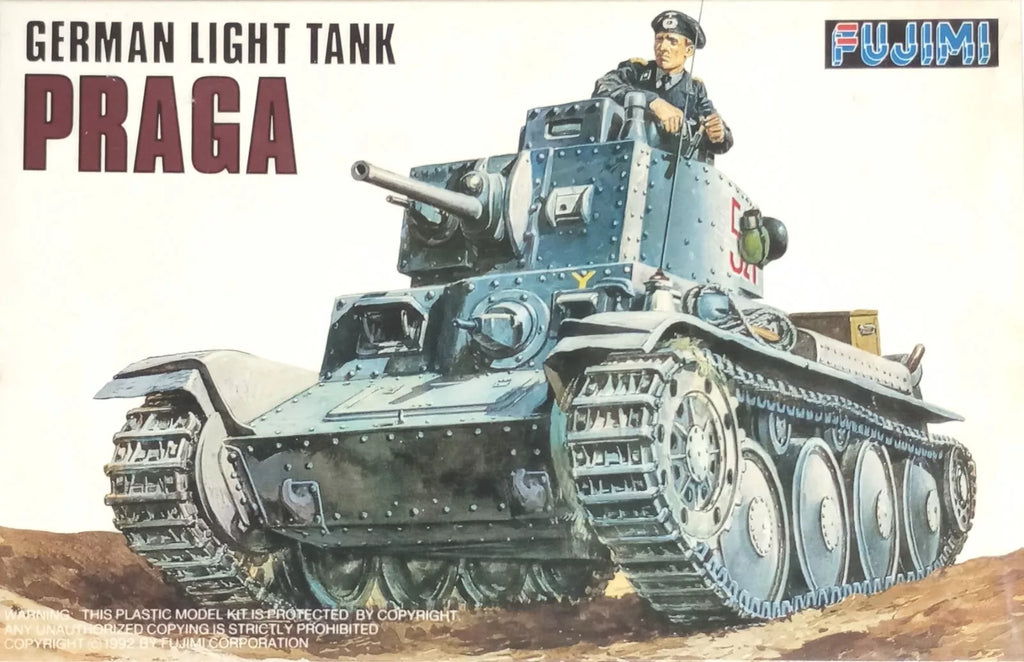 German light Tank Praga - 1:76 - Fujimi - 761169