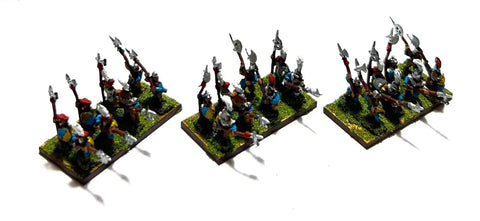 Empire Halberdiers Elite - 10mm - Warmaster - PAINTED - CP@