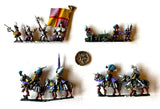 Empire Characters - 10mm - Warmaster - PAINTED