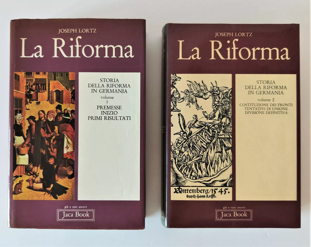 La riforma in Germania vol. 1 e vol. 2 (Joseph Lortz) - Libri