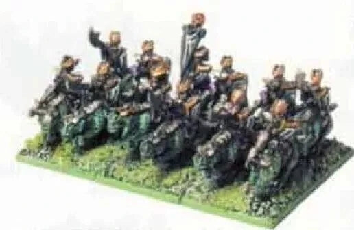 Dark Elves Cold One Knights - 10mm - Warmaster - UNPAINTED