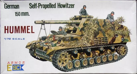 Hummel Self Propelled 150mm Howitzer - 1:72 - ESCI - 8013