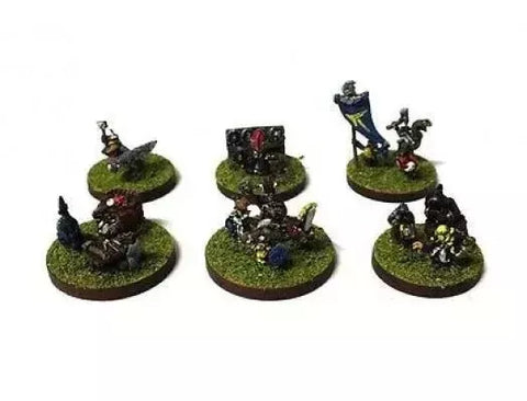 Dwarves Characters - 10mm - Warmaster - UNPAINTED