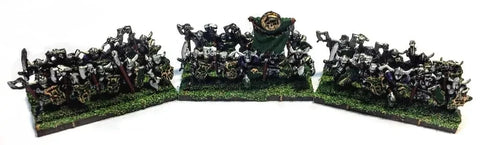 Chaos Warriors (Type 1) - 10mm - Warmaster - UNPAINTED