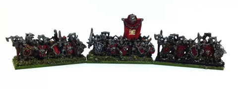 Chaos Warriors - 10mm - TYPE 2 - Warmaster - UNPAINTED