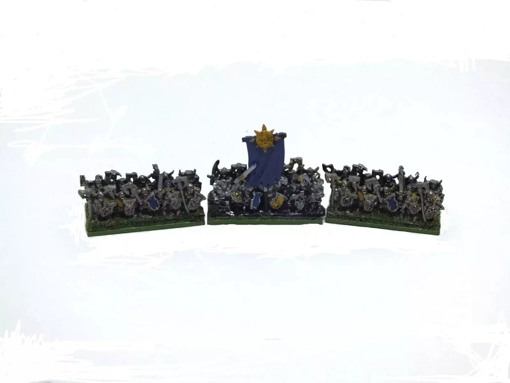 Chaos Warriors - 10mm - TYPE 3 - Warmaster - UNPAINTED