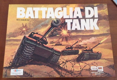 Battaglia di tank - Boardgame - Vintage Editrice Giochi - 1977