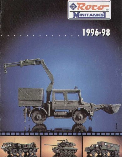 Roco Catalog MINITANKS 1996/98 - HO - 1:87 - USED