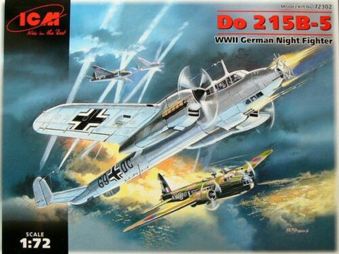 Do 215B-5 WWII German Night WWII - 1:72 - ICM - 72302