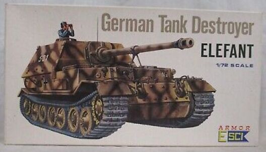 German Tank Elefant - 1:72 - ESCI - 8006