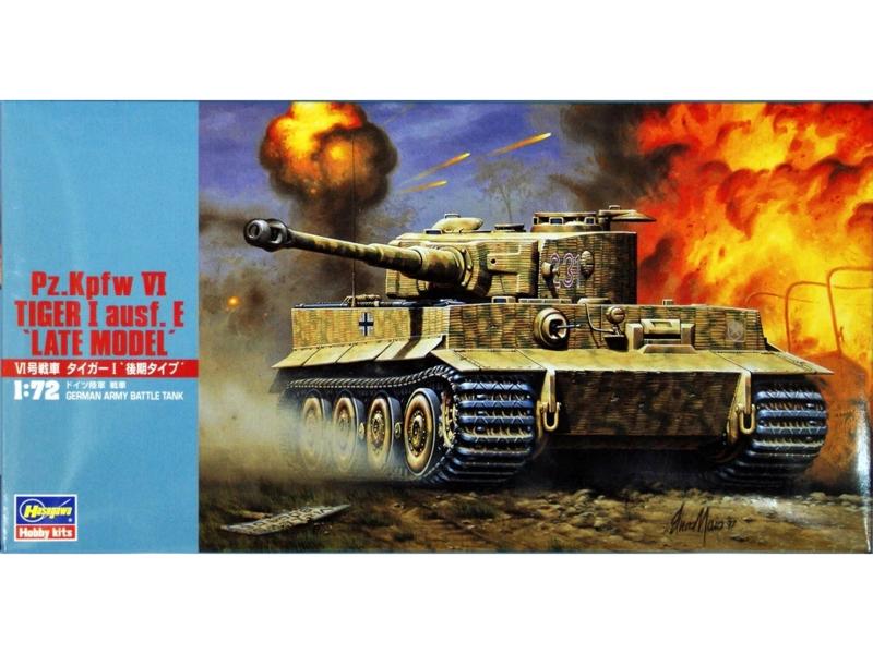 Pz.Kpfw VI Tiger I Ausf. E 'Late Model' - 1:72 - Hasegawa - 31136