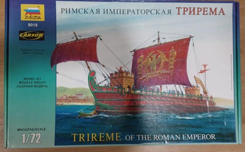 Trireme  of the roman emperor - Zvezda 9019 - 1:72 - CP@