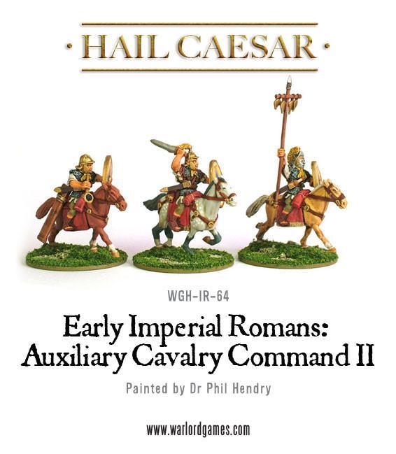 Roman Auxilliary cavalry command Pack II - 28mm - Hail Caesar - WG-IR-64
