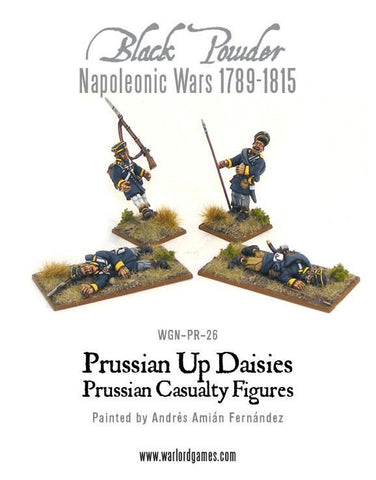 Prussian Landwehr Casualties 1813-1815 - 28mm - Black Powder - WGN-PRU-23