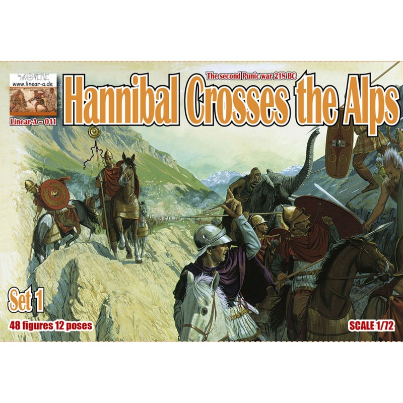 Hannibal Crosses the Alps - 1:72 - Linear-A - 011 - @