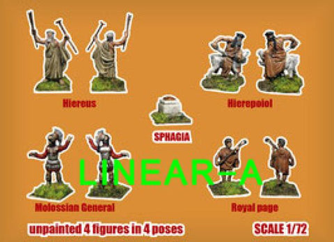 Linear-A - 002-S - SACRIFICE BEFORE THE BATTLE - 1:72 - @