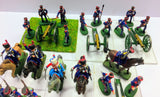 French line horse artillery x 4 - 1:72 - Hat - 8039 - @