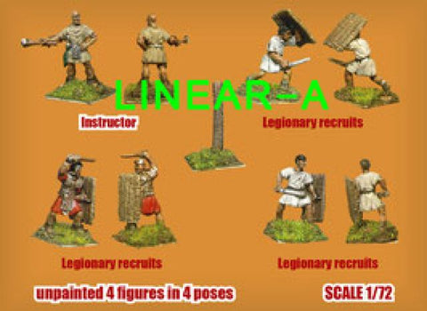 Linear-A - 003-S - LEGIONARY RECRUITS TRAINING - 1:72