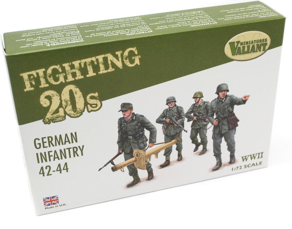 German infantry 42-44 - 1:72 Valiant Miniatures - FT001