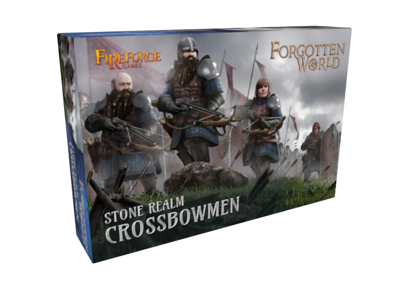 Fireforge Games - FWSR03-BS - STONE REALM CROSSBOWMEN
