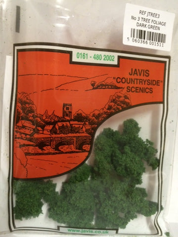 Javis - JTREE3 - NO.3 TREE FOLIAGE D.GREEN 6s